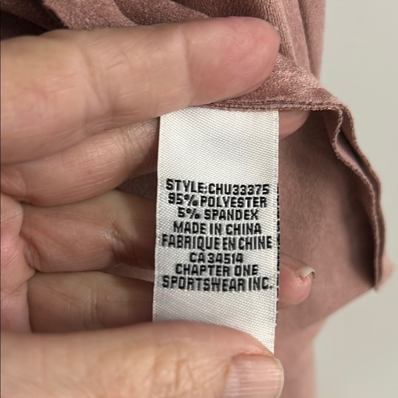 Jules & Leopold Pink Draped Blazer - Picture 3 of 6